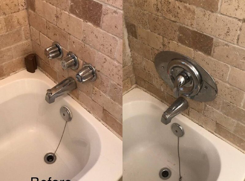 Hot water tap replacement Sligo — SOS Property Service